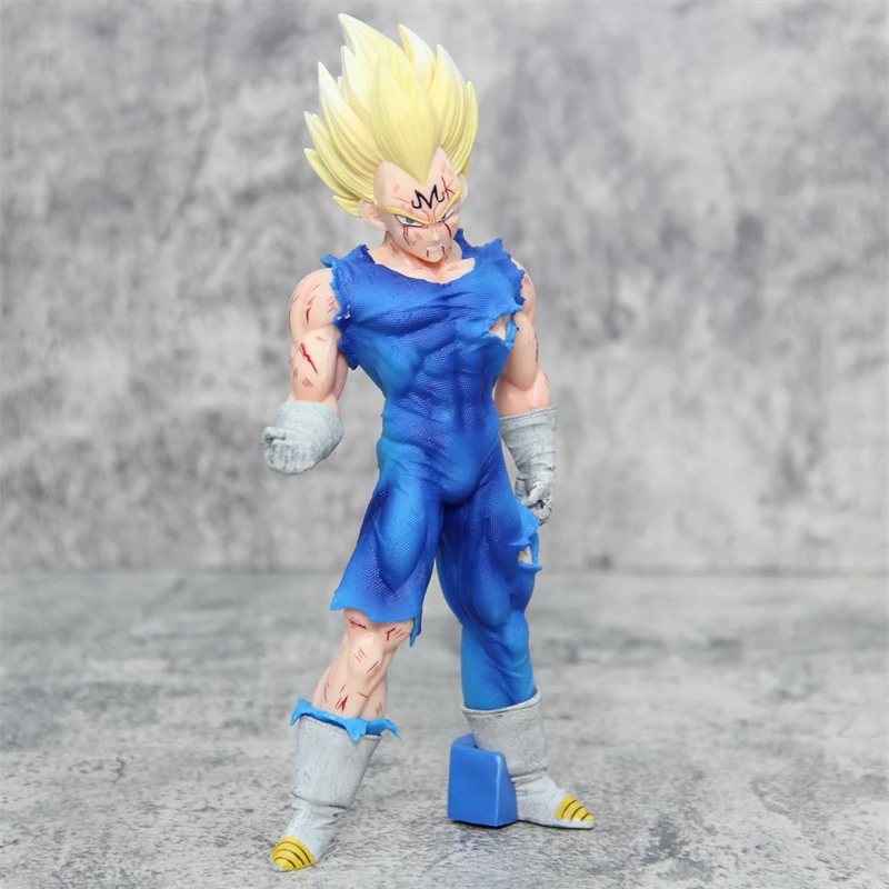 20CM Dragon Ball Z Majin Vegeta Figure Toys Anime DBZ Super Saiyan - Image 2
