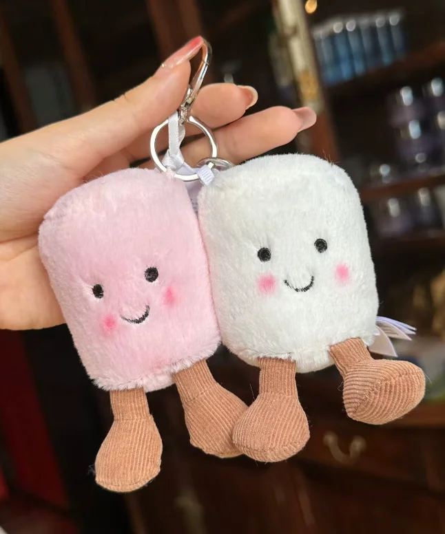 Jelly Fun Marshmallow Keychain Kawaii Doll Pendant - Image 15