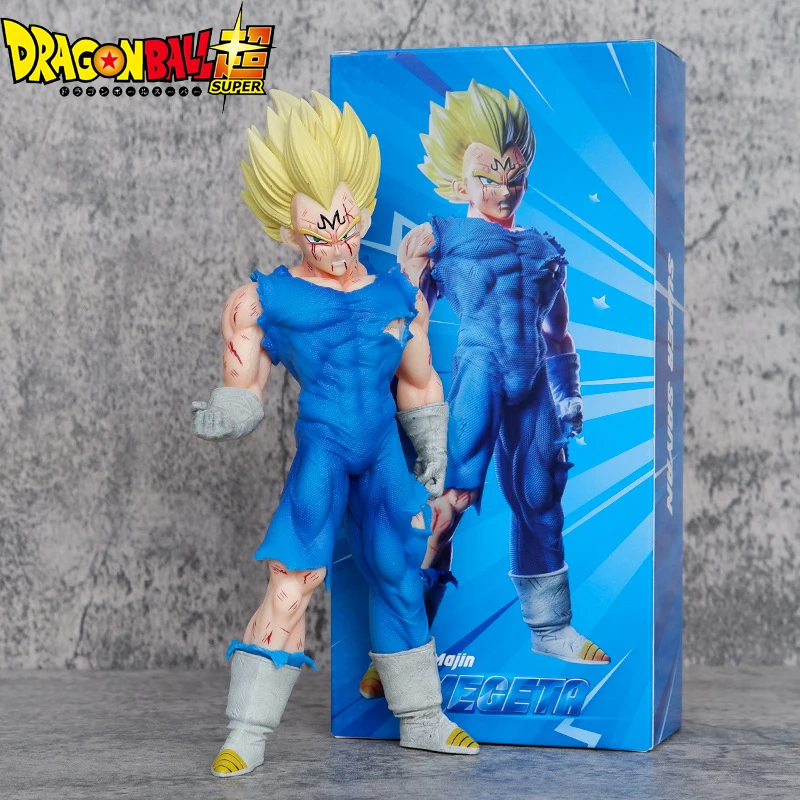 20CM Dragon Ball Z Majin Vegeta Figure Toys Anime DBZ Super Saiyan