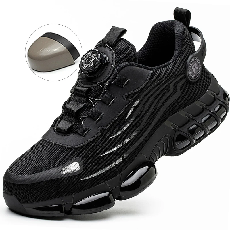 Indestructible Steel Toe Safety Shoes – Slip-Resistant, Impact-Resistant & Ultra-Comfortable Work Sneakers - Image 7