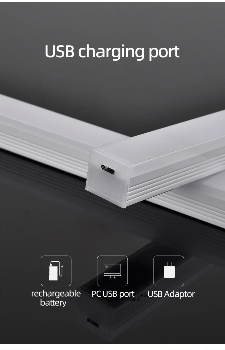 Wireless LED Motion Sensor Night Light – Rechargeable Type-C, Ultra-Slim, Dimmable Cabinet & Stair Lighting - Image 24