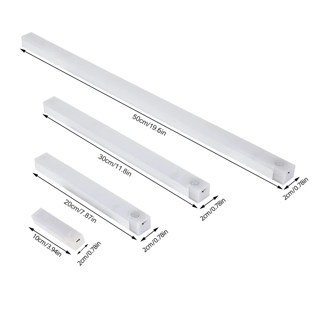 Wireless LED Motion Sensor Night Light – Rechargeable Type-C, Ultra-Slim, Dimmable Cabinet & Stair Lighting - Image 13