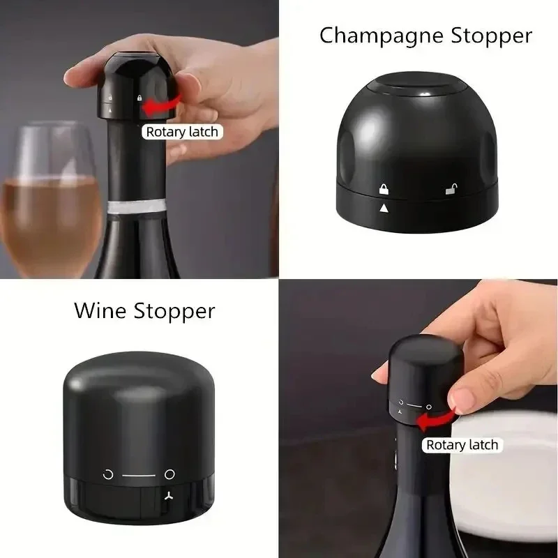 Vacuum stopper for wine and champagne bottles – Long-lasting airtight and cool seal. - Image 10