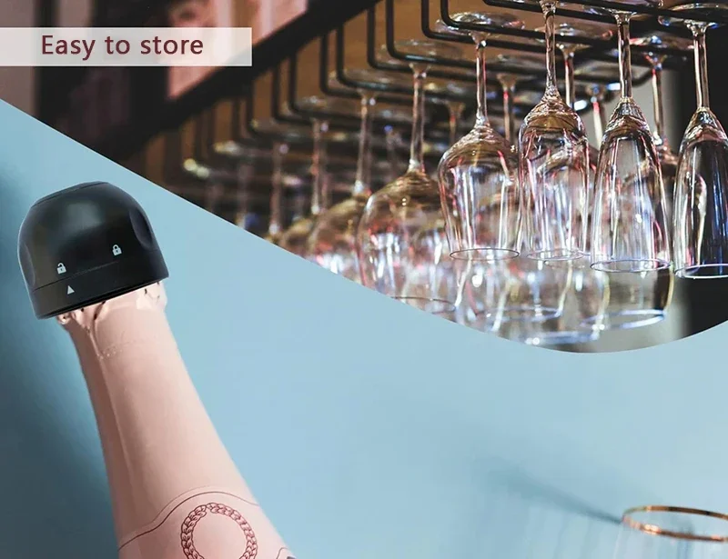 Vacuum stopper for wine and champagne bottles – Long-lasting airtight and cool seal. - Image 15