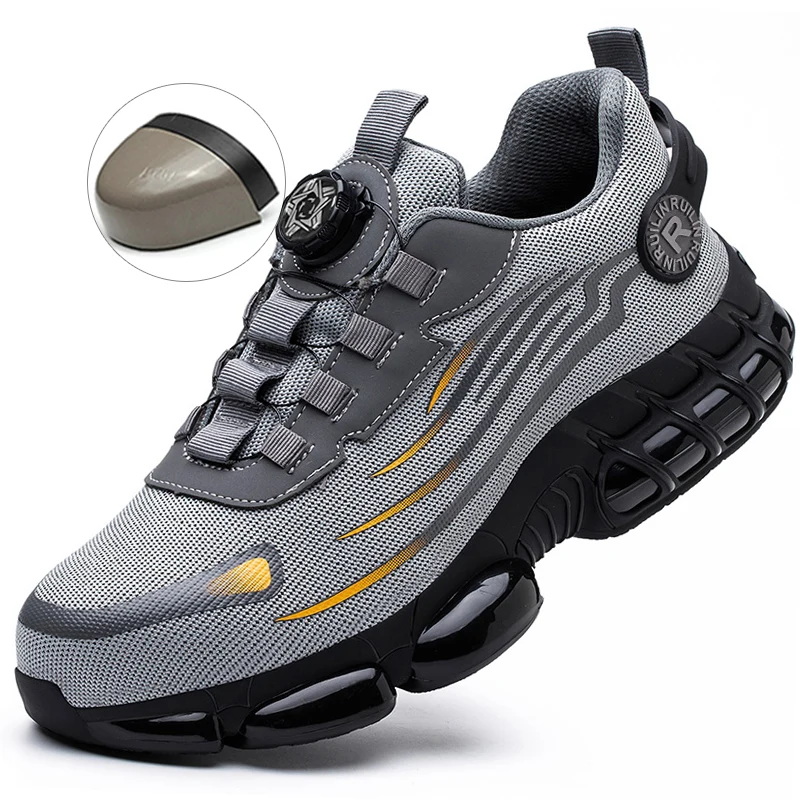Indestructible Steel Toe Safety Shoes – Slip-Resistant, Impact-Resistant & Ultra-Comfortable Work Sneakers - Image 8